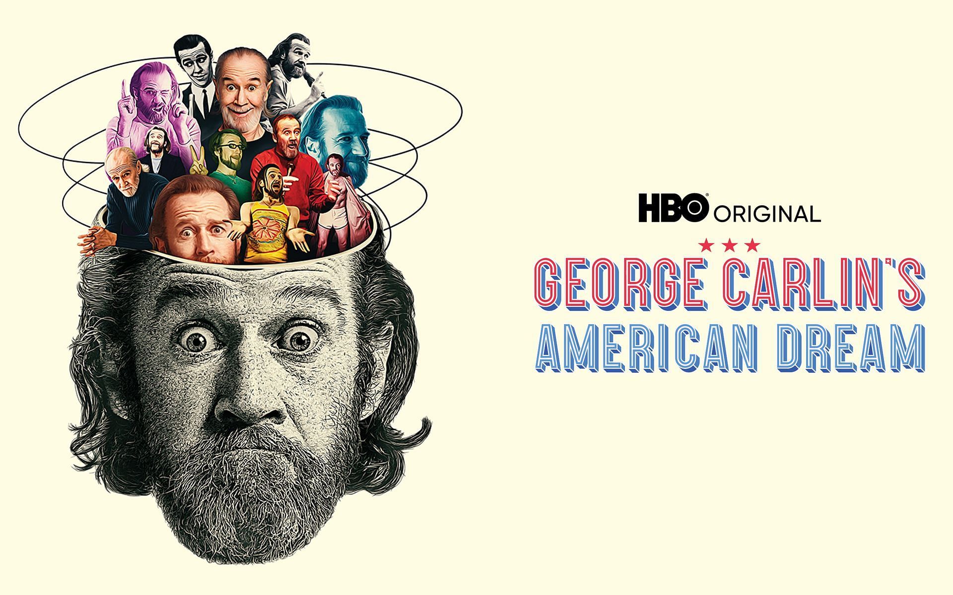 George Carlin&#039;s American Dream will premiere exclusively on HBO Max on May 20 and May 21 at 8 PM ET. (Image via IMDb)