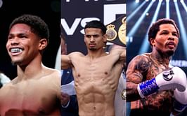 "Everbody homeless" - Shakur Stevenson reacts to Rolly Romero suggesting people bet on him against Gervonta Davis