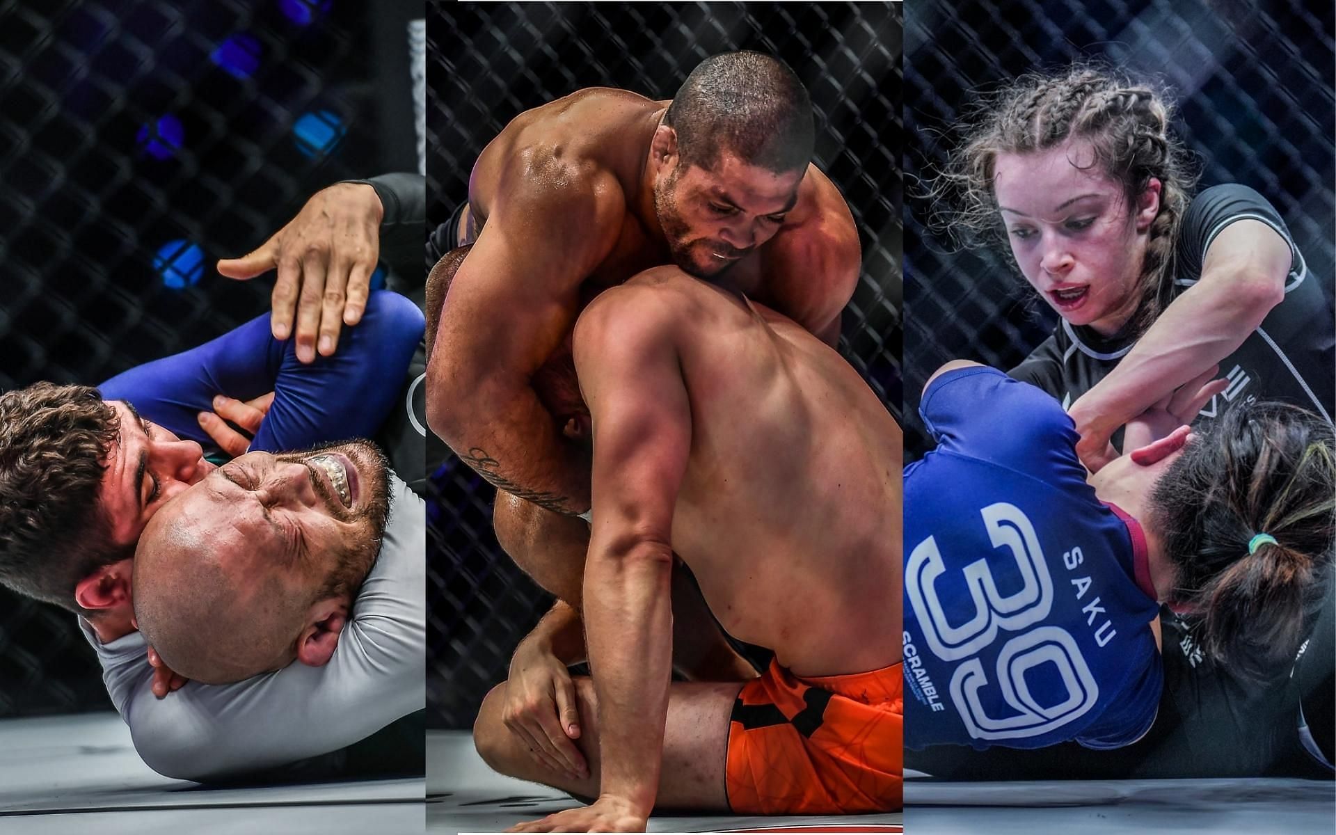 ONE Championship has had some of the best submission grappling matches in recent years. (Images courtesy of ONE Championship)
