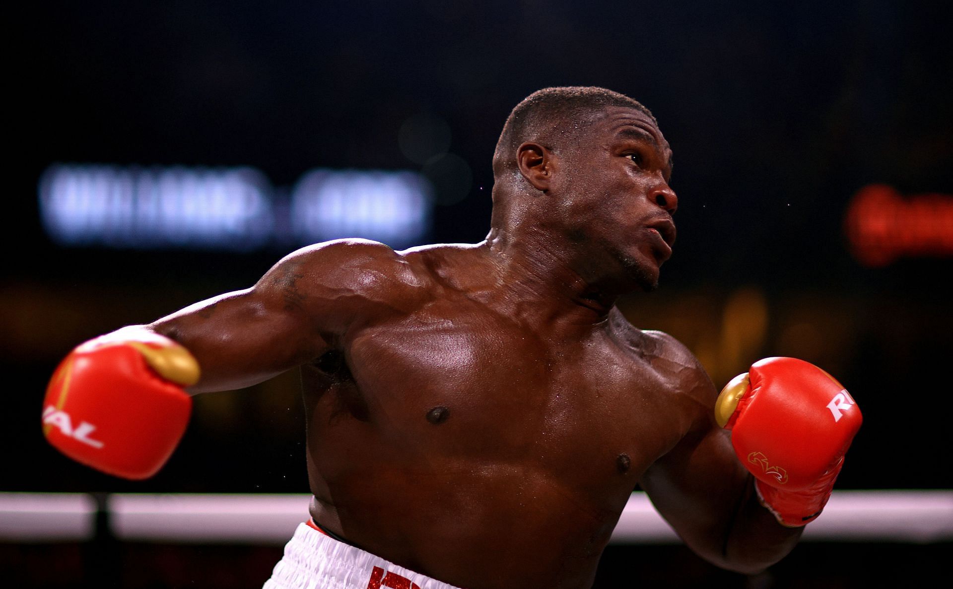 Frank Gore pictured during his bout