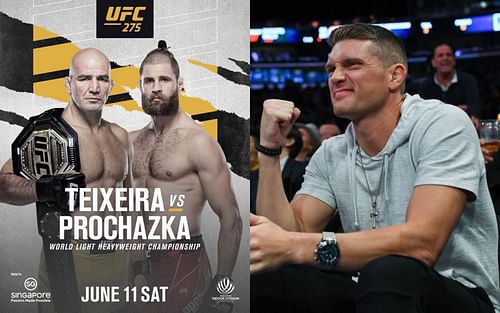 Glover Teixeira vs. Jiri Prochazka poster (left) and Stephen Thompson (right) [Images courtesy of @jirikaprochazka Instagram and @wonderboymma Instagram]