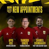 Appu Jose named Hyderabad FC’s sporting director; Thangboi Singto, Shameel Chembakath promoted