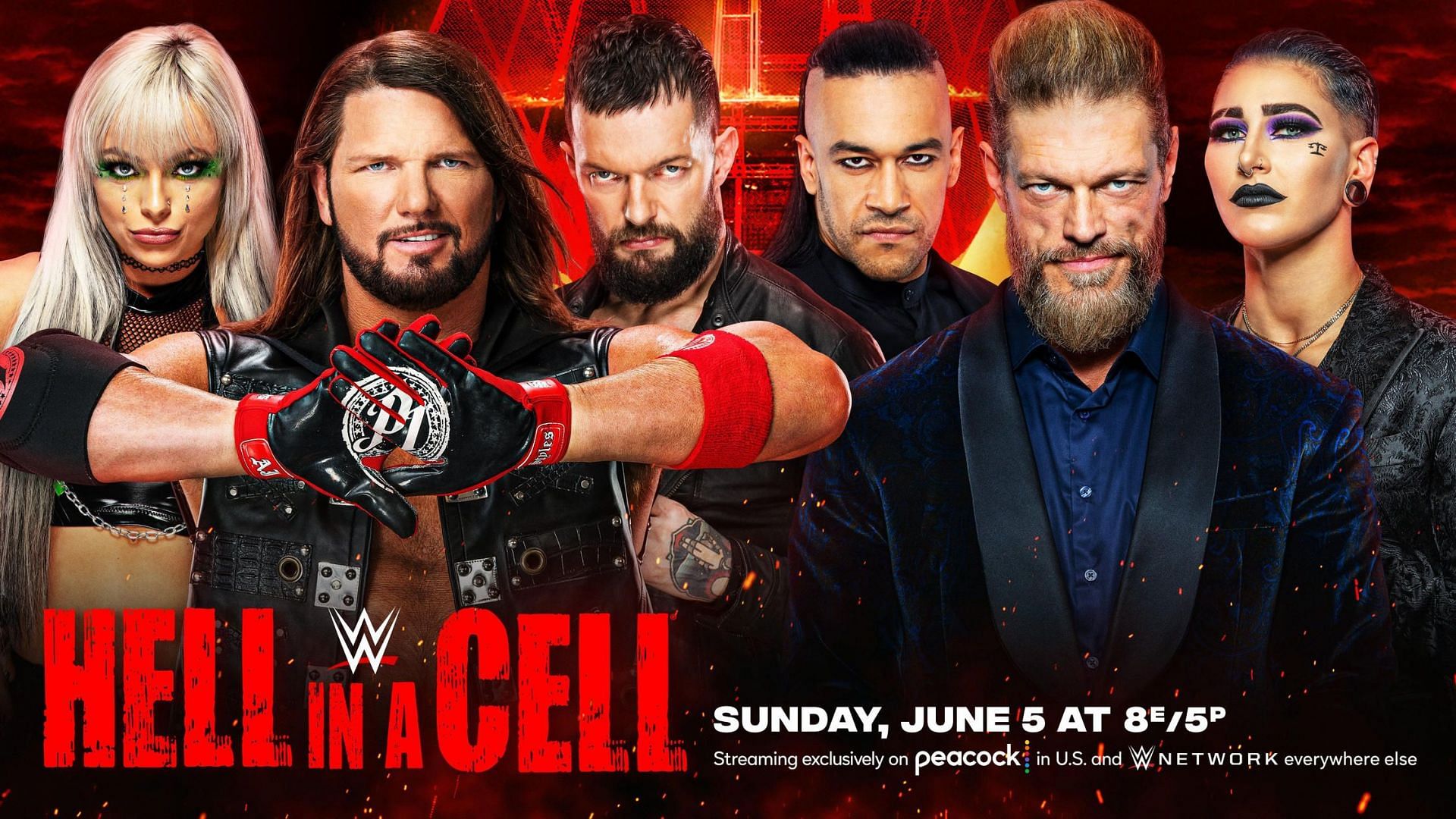 Huge match set for Hell in a Cell this Sunday