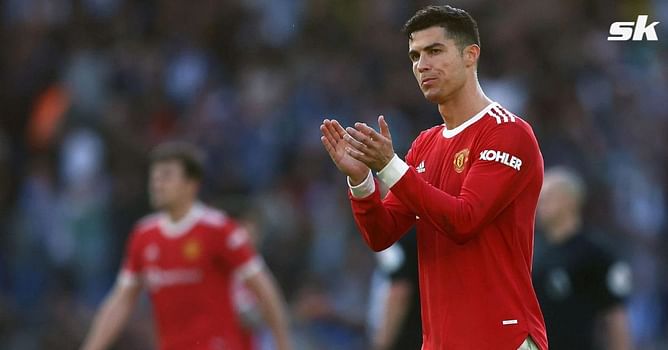 Cristiano Ronaldo pictured laughing as Manchester United suffer second-half collapse during 4-0 loss to Brighton