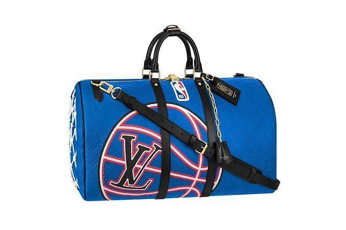 Louis Vuitton x NBA Courrier Losine 110 Blue in Coated Canvas/Leather with  Gold-tone - US