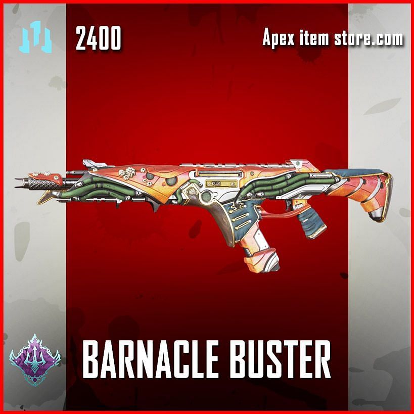 Make a splash in Apex Legends with the Barnacle Buster skin (Image via apexitemstore.com)