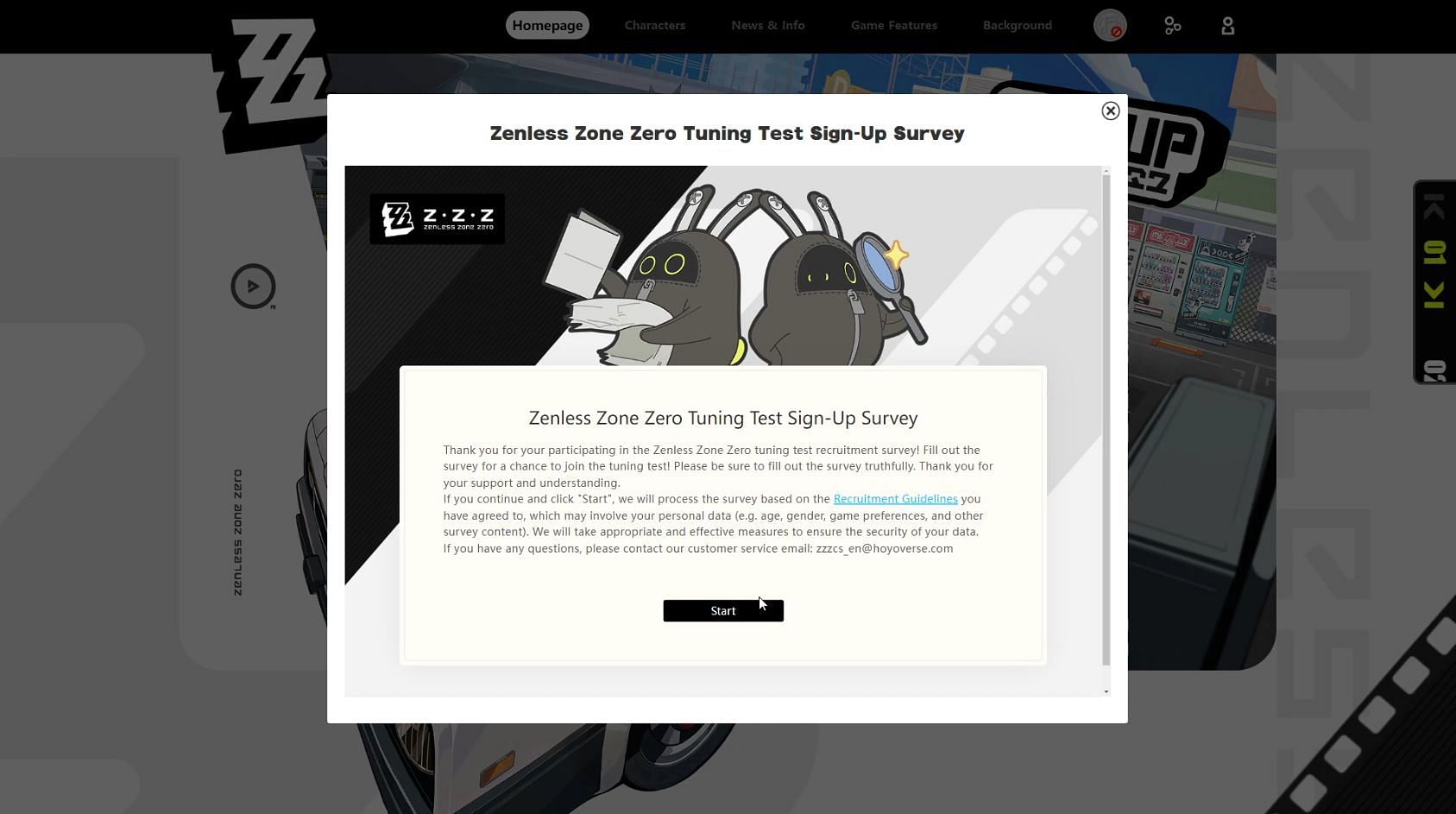 How to register for Zenless Zone Zero (ZZZ) closed beta test: Sign up  process and other news