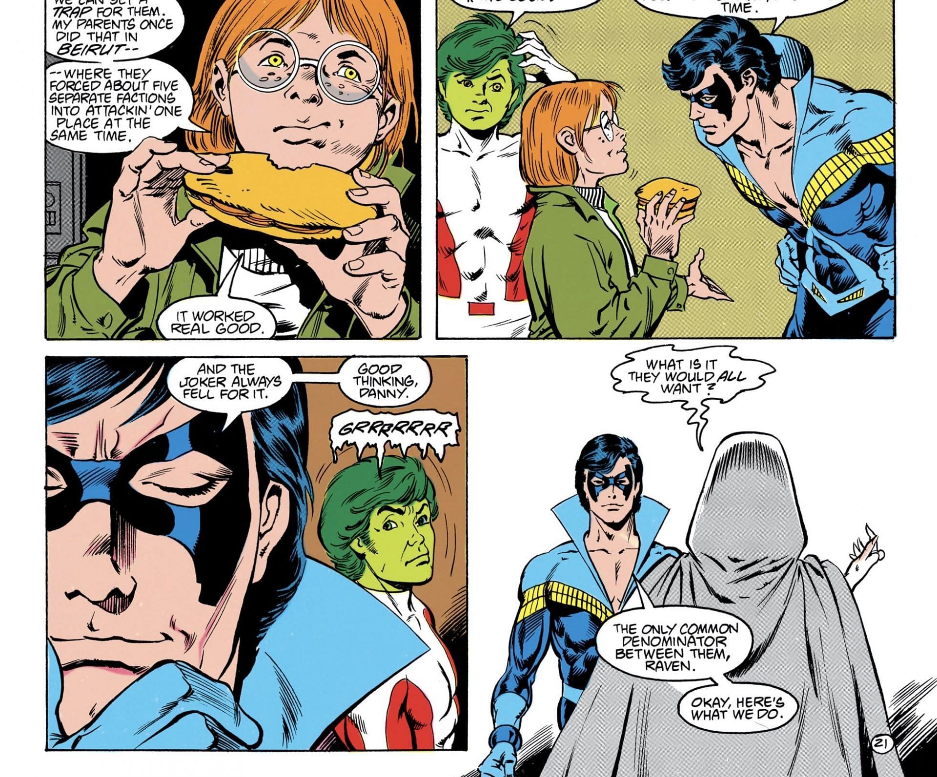 The New Teen Titans (1984) #40 (Image via DC Comics)