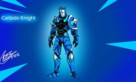 After Omega Knight, Carbide Knight fan art takes Fortnite community by storm