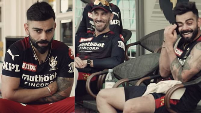 "Sometimes I mention him things on field and he says 'No, I don't want to do that'" - Virat Kohli on his camaraderie with Faf du Plessis in IPL 2022