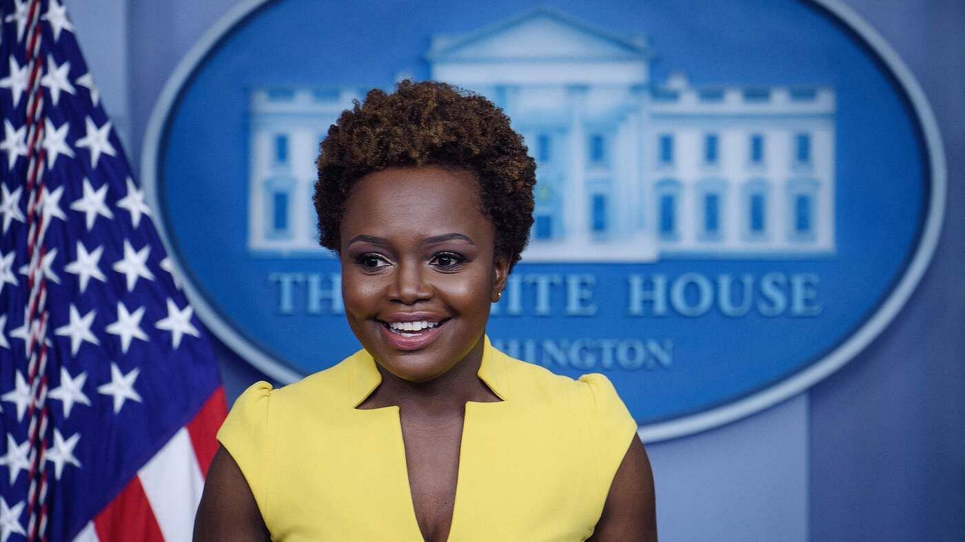 Incumbent White House press secretary Karine Jean-Pierre (Image via Getty)