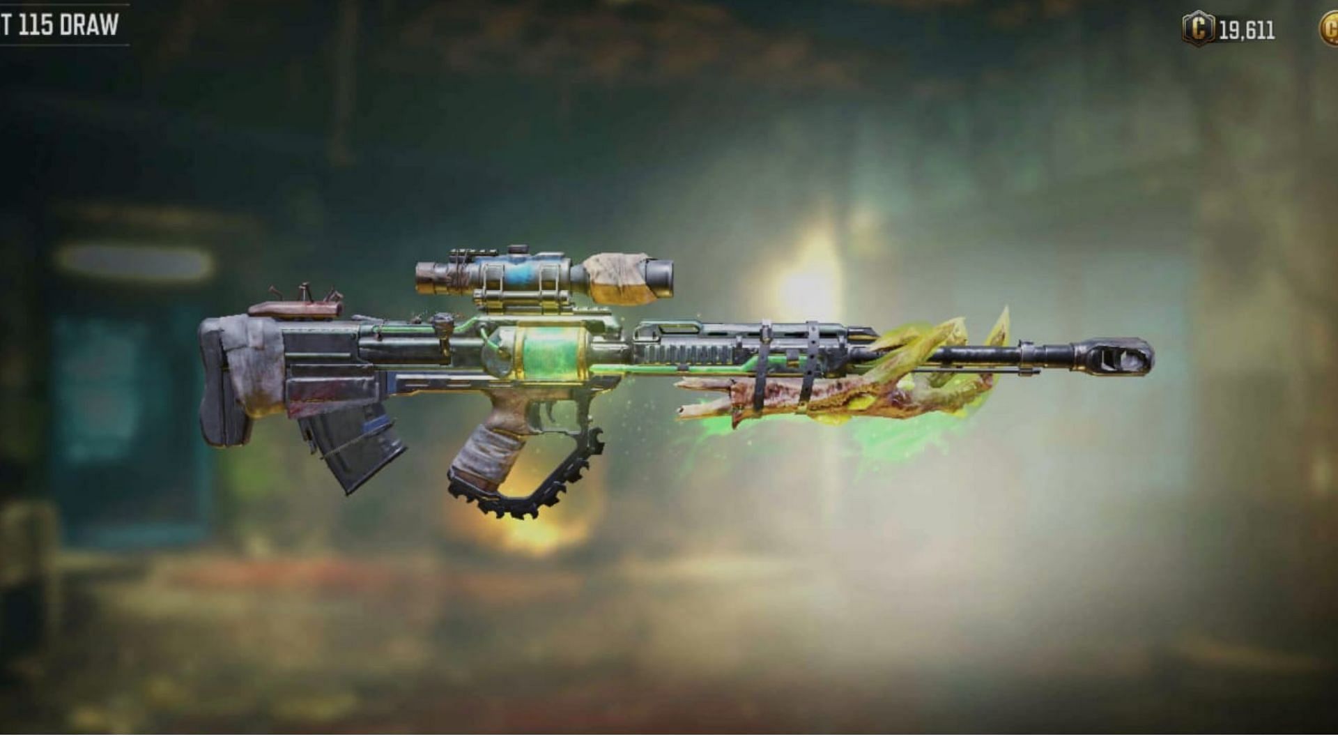 The legendary blueprint for the brand new sniper rifle, Koshka, is out in COD Mobile Season 4 (Image via Activision)