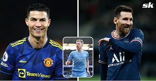 Kevin De Bruyne picks between Cristiano Ronaldo and Lionel Messi as dream teammate