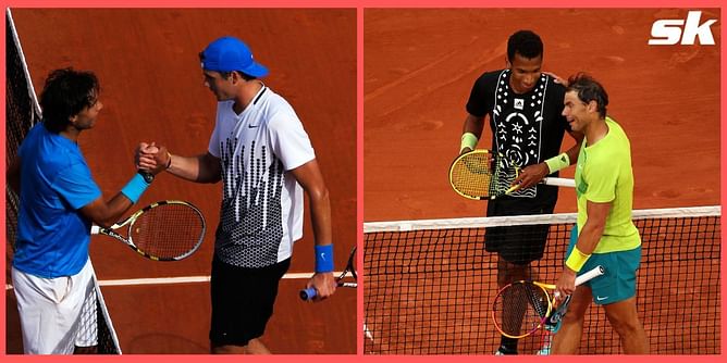 3 times Rafael Nadal was pushed to 5 sets at Roland Garros