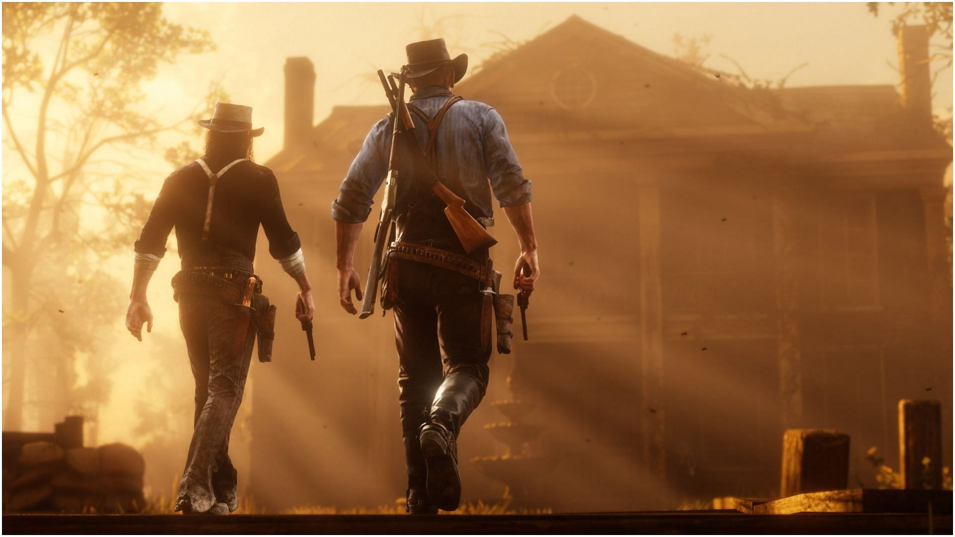 The two protagonists from the Red Dead Redemption series (Image via Rockstar Games)