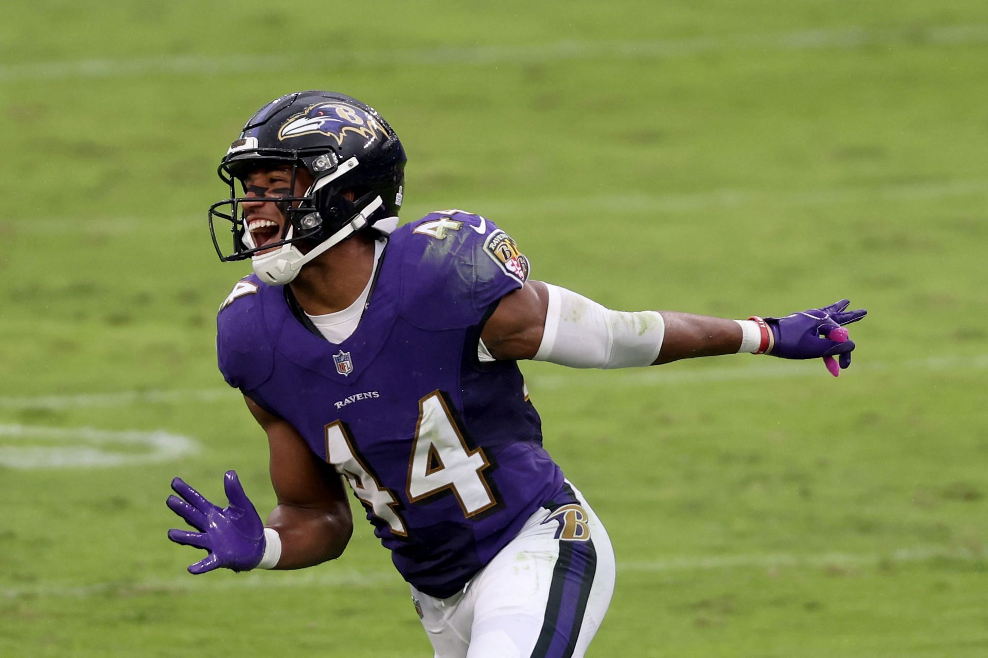 Baltimore Ravens cornerback Marlon Humphrey