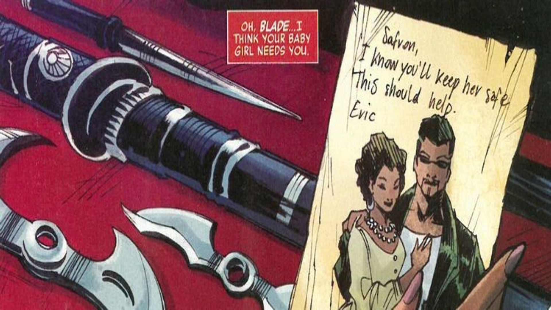 Blade&#039;s daughter made her first appearance in FCBD&#039;s Avengers/X-Men #1 (Image via Marvel)
