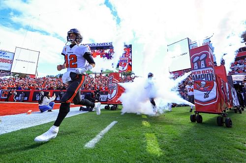 Tom Brady of the Tampa Bay Buccaneers.