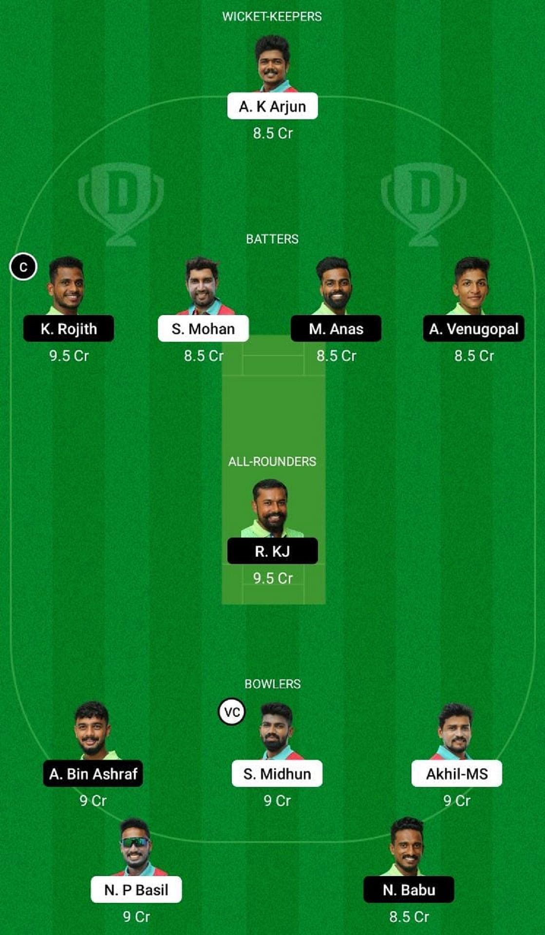 AGR vs ACC Dream11 Fantasy Suggestion #2