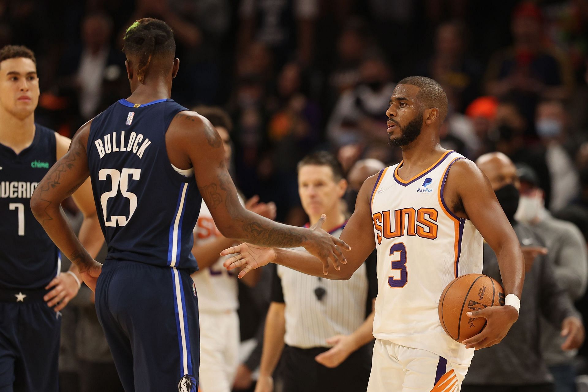 The Mavericks and Suns play Game 1 on Monday night.