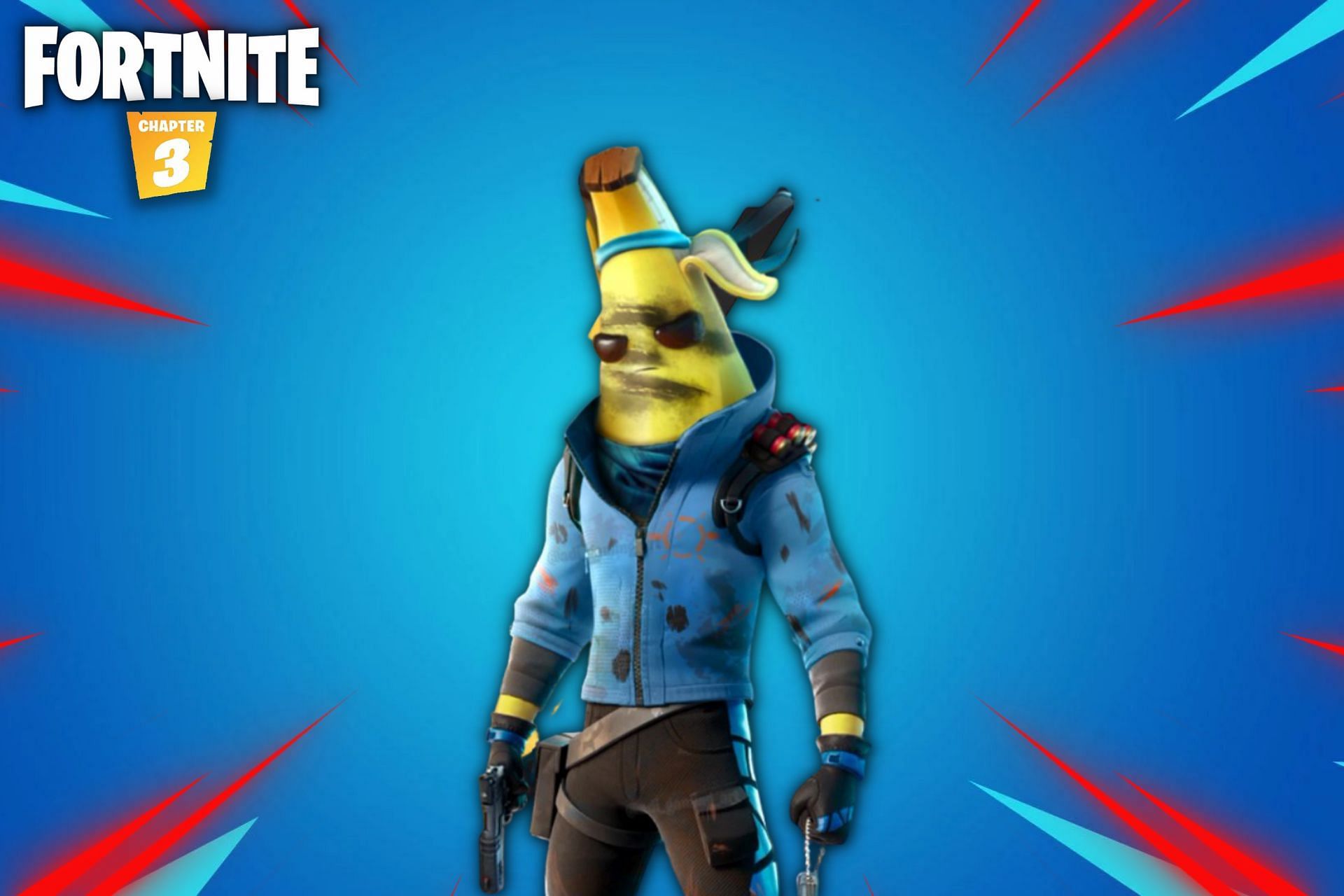 The Drive Peely concept skin showcases the character in a brand new avatar in Fortnite (Image via Twitter/adi_gaming_art)