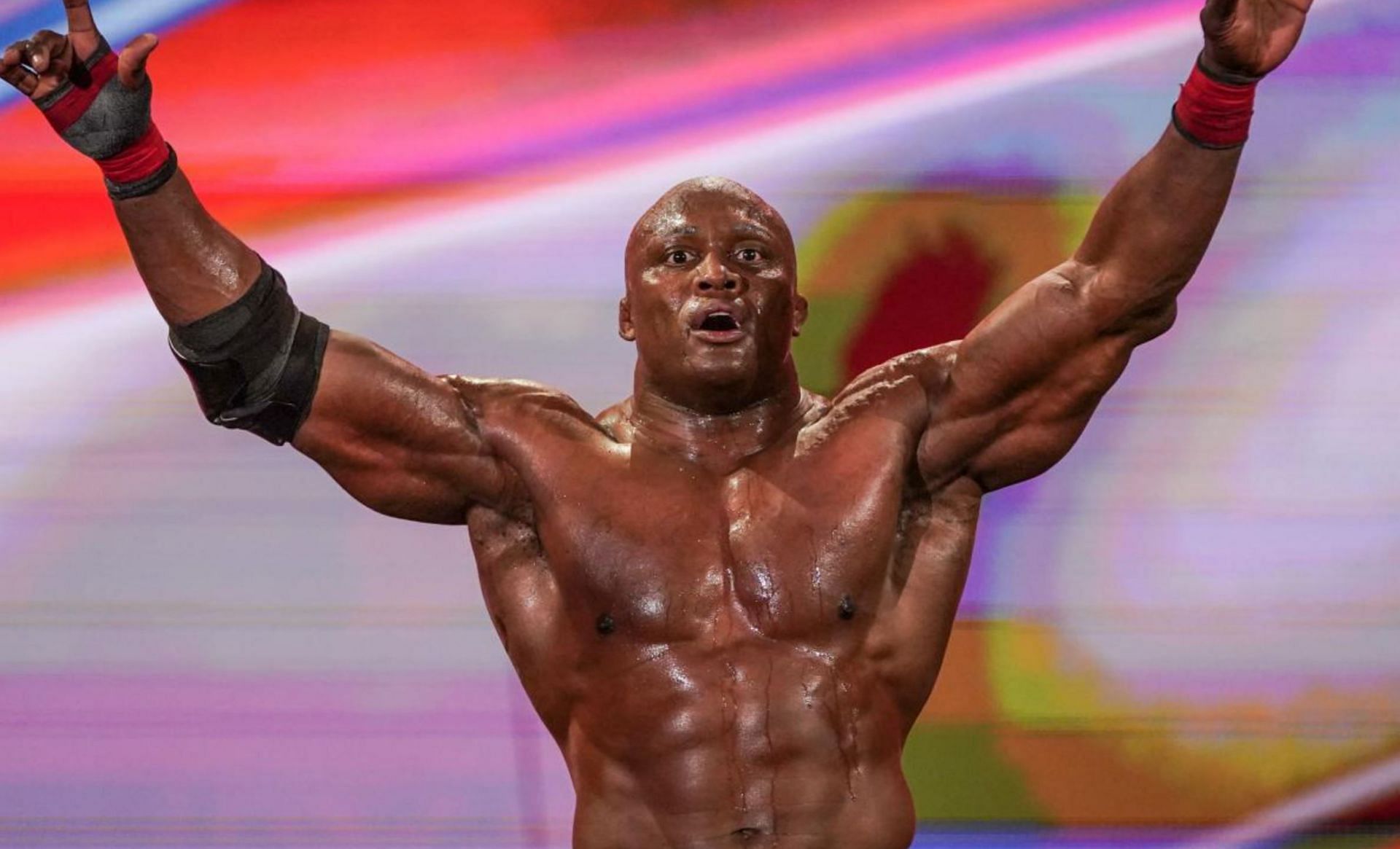 Bobby Lashley competed in a Steel Cage match