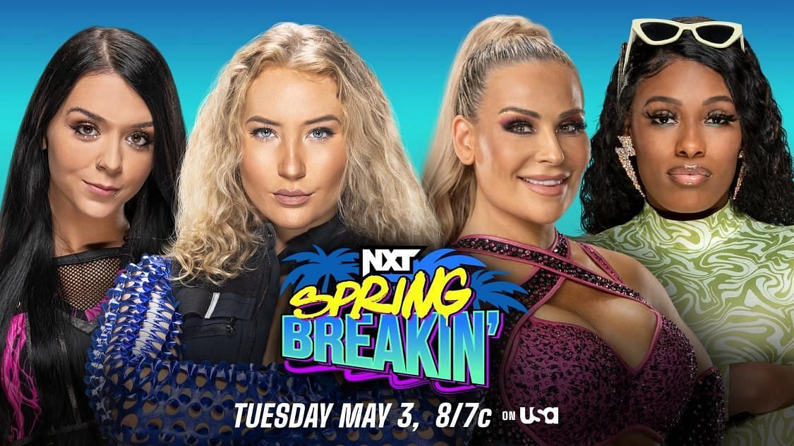 Natalya will give a boost to the tag team match at NXT Spring Breakin&#039;