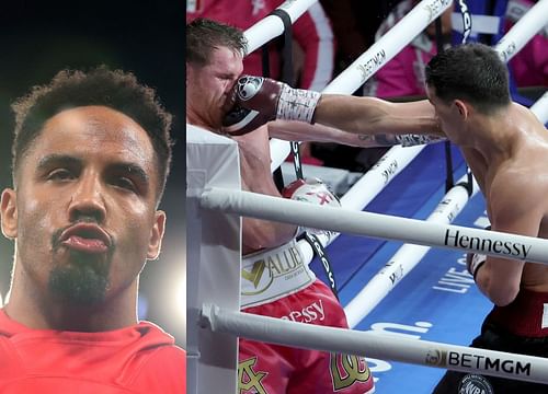 Andre Ward (left), Canelo Alvarez vs Dmitry Bivol (right)