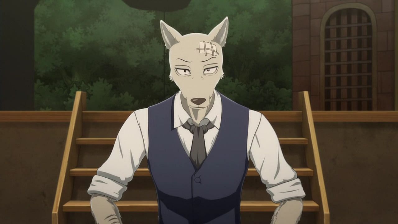 Legoshi as seen in the Beastars anime (Image via CG studio Orange)