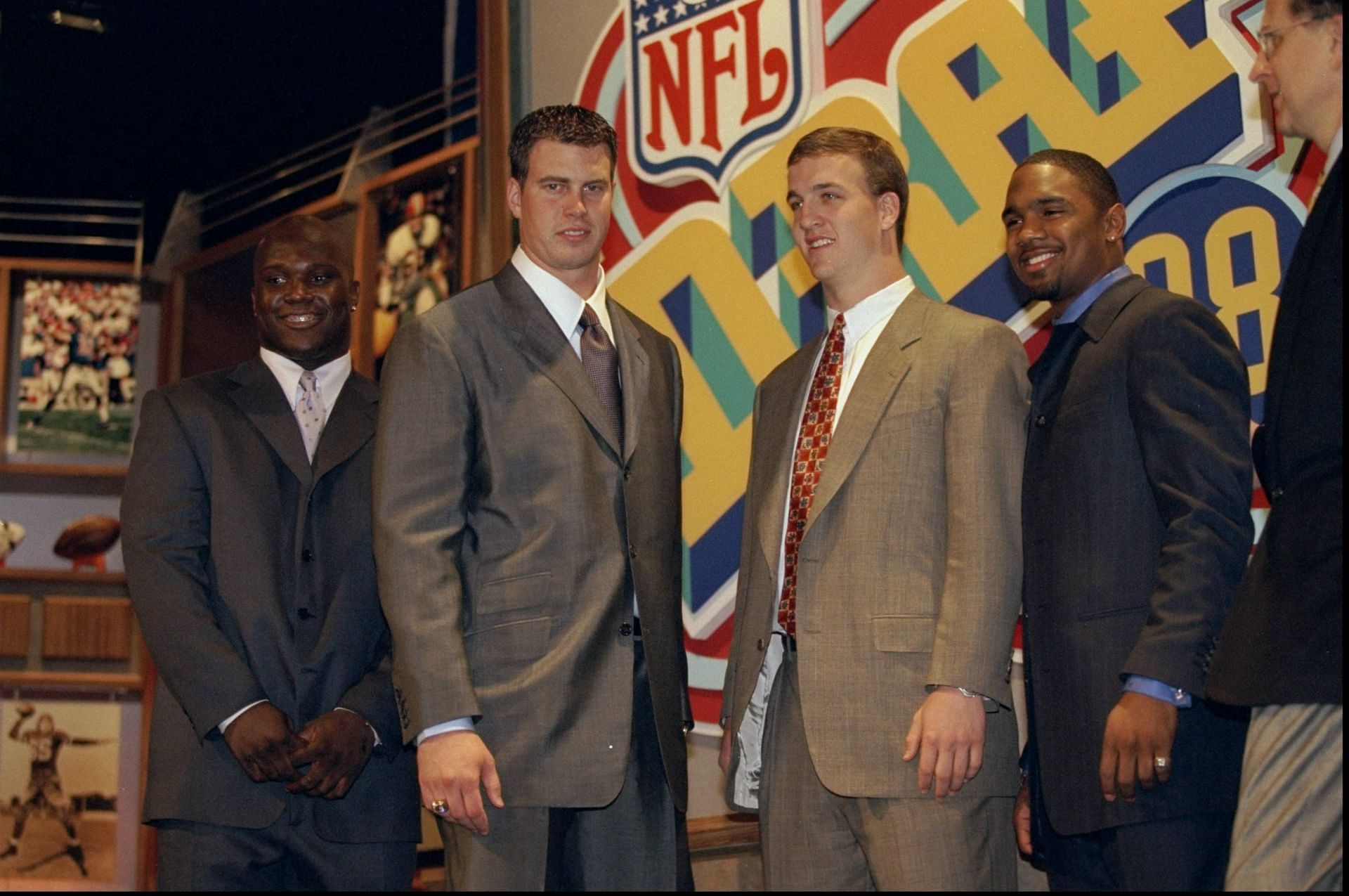 Leaf and The Sheriff at the 1998 NFL Draft