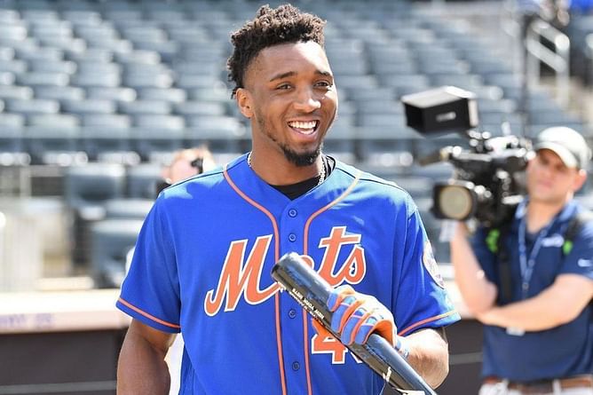 "At this point…. Just have another brawl" - NBA star Donovan Mitchell amused by the intensity between New York Mets and St. Louis Cardinals players