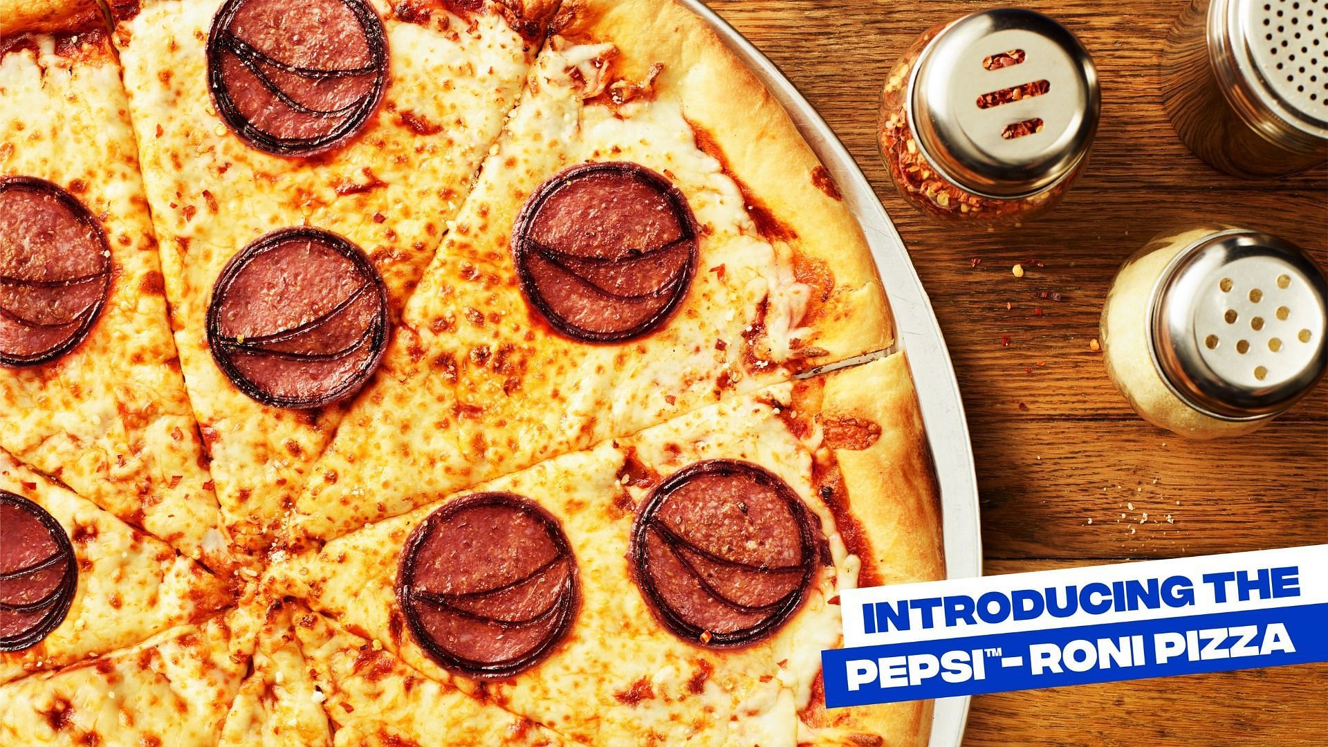 The beverage giant celebrates National Pizza Party Day on May 20 with Pepsi-Roni Pizza (Image via PepsiCo)
