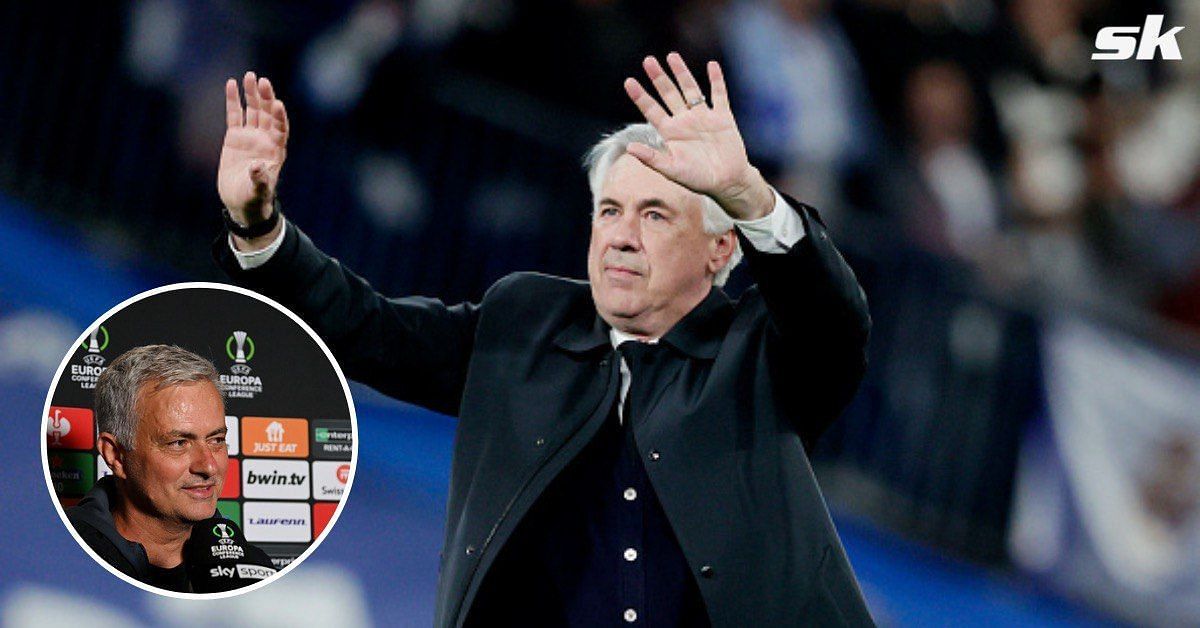 Jose Mourinho sends a heartfelt message to Real Madrid boss Carlo Ancelotti