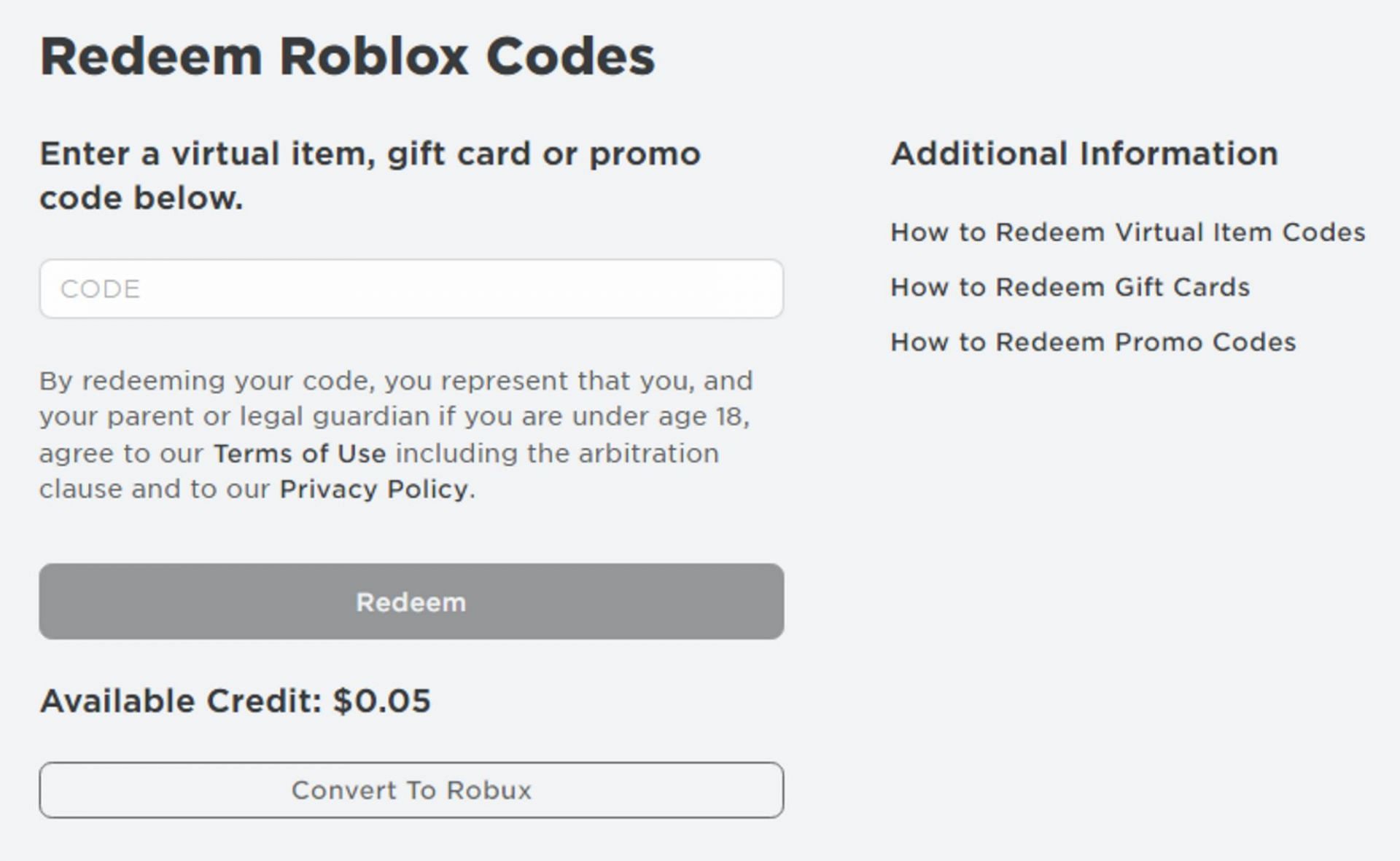 All codes in roblox