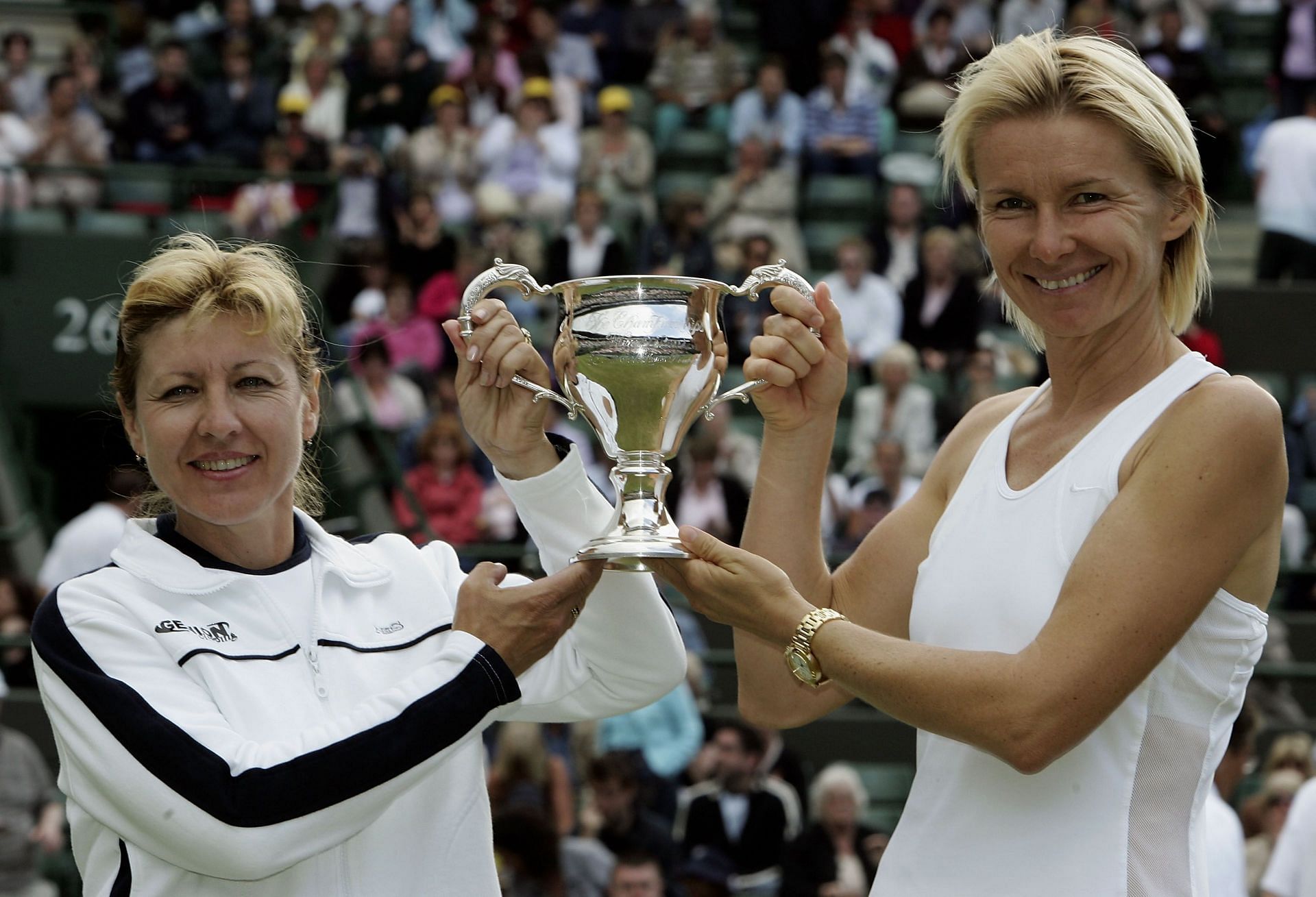 Mima Jausovec and Jana Novotna - Wimbledon Championships 2004