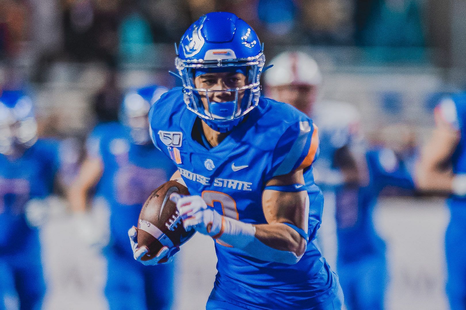 Khalil Shakir in action for Boise State