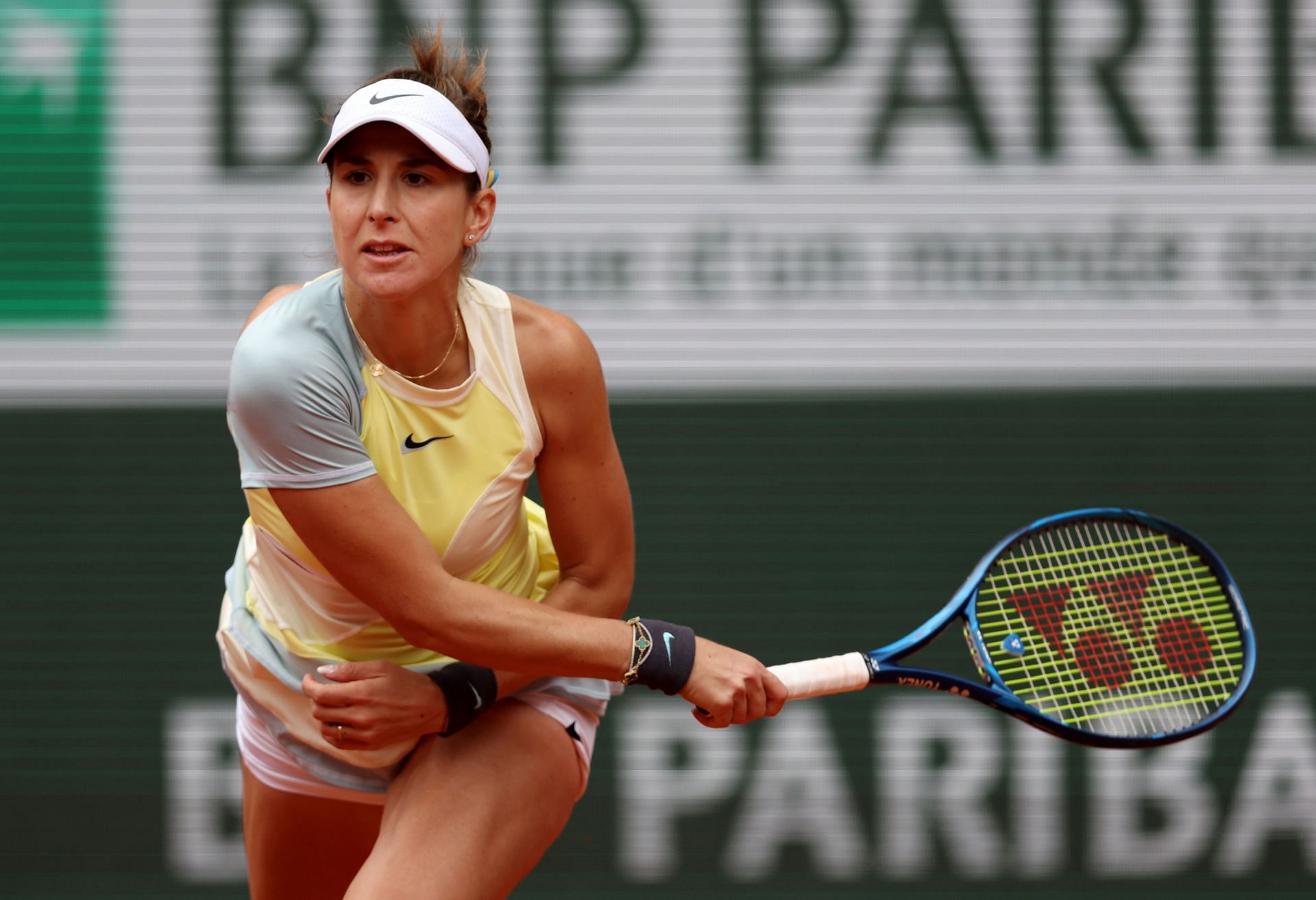 Belinda Bencic at the 2022 French Open - Day Six