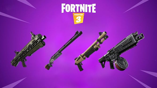 Every shotgun in Fortnite Chapter 3, ranked from most damaging to least