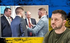 Conor McGregor posting picture with Vladimir Putin reportedly earned disapproval from Ukrainian president