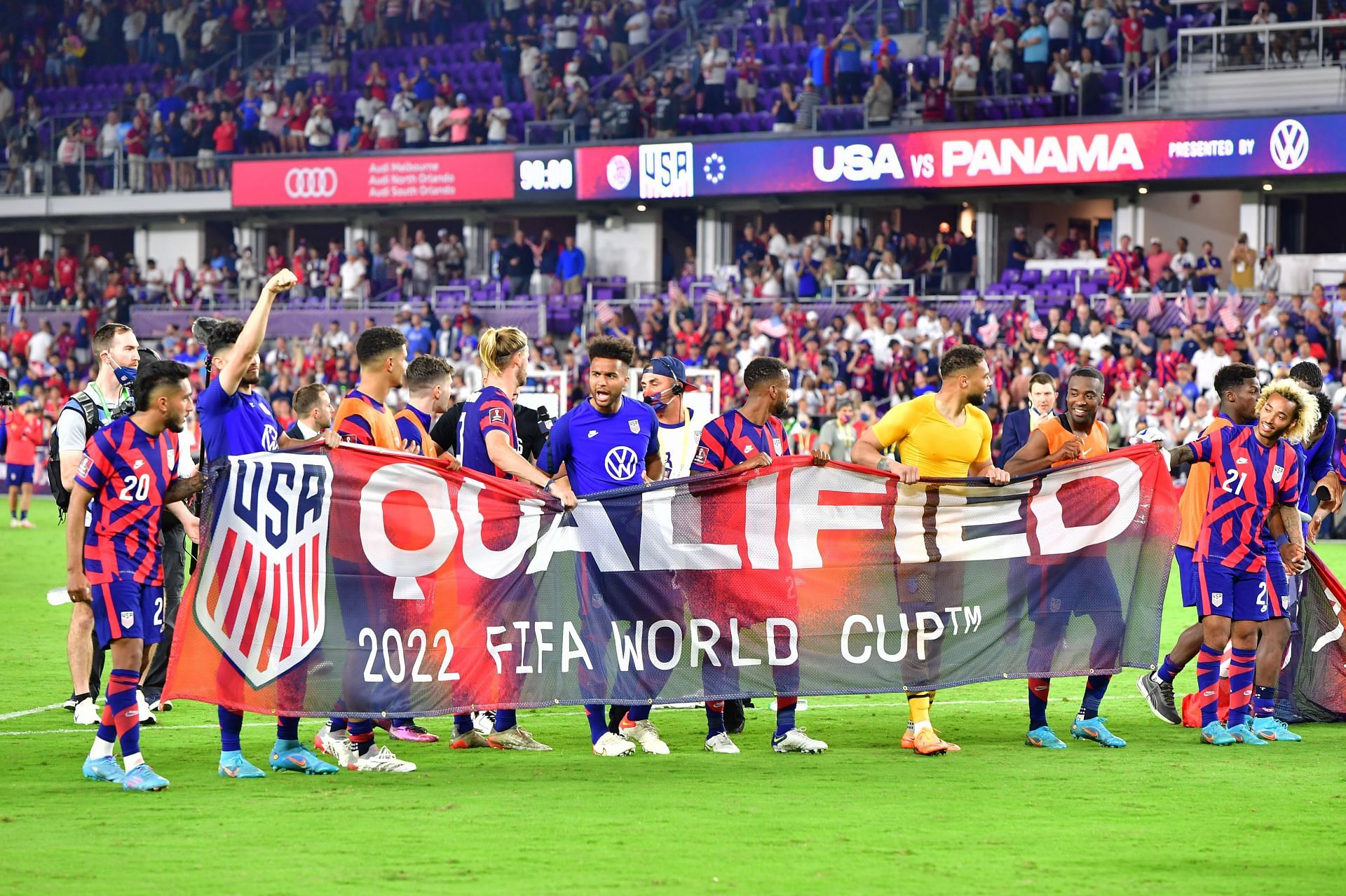 USA qualified for FIFA World Cup 2022