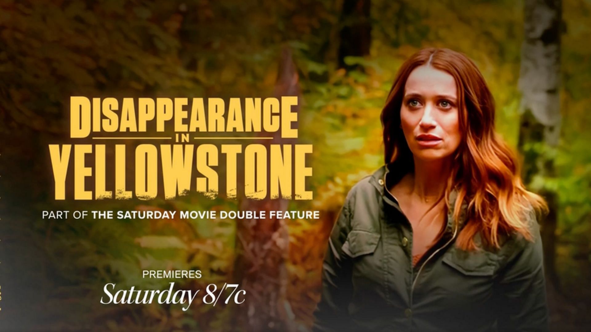 Disappearance in Yellowstone will premiere exclusively on Lifetime on Saturday, May 21 (Image via Lifetime)