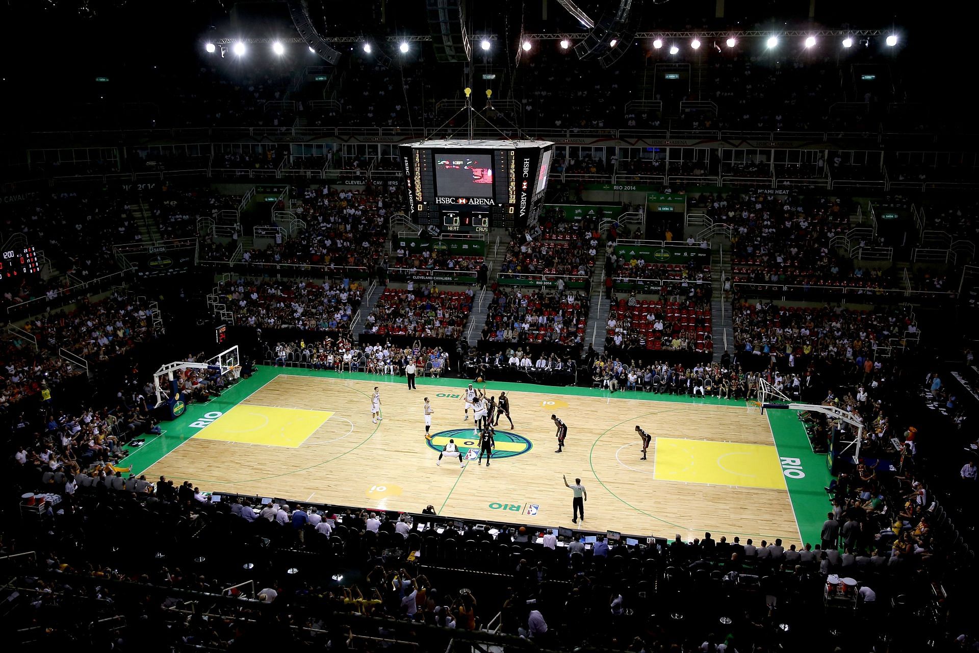 Jeunesse Arena (formerly HSBC Arena) in Rio de Janeiro, Brazil