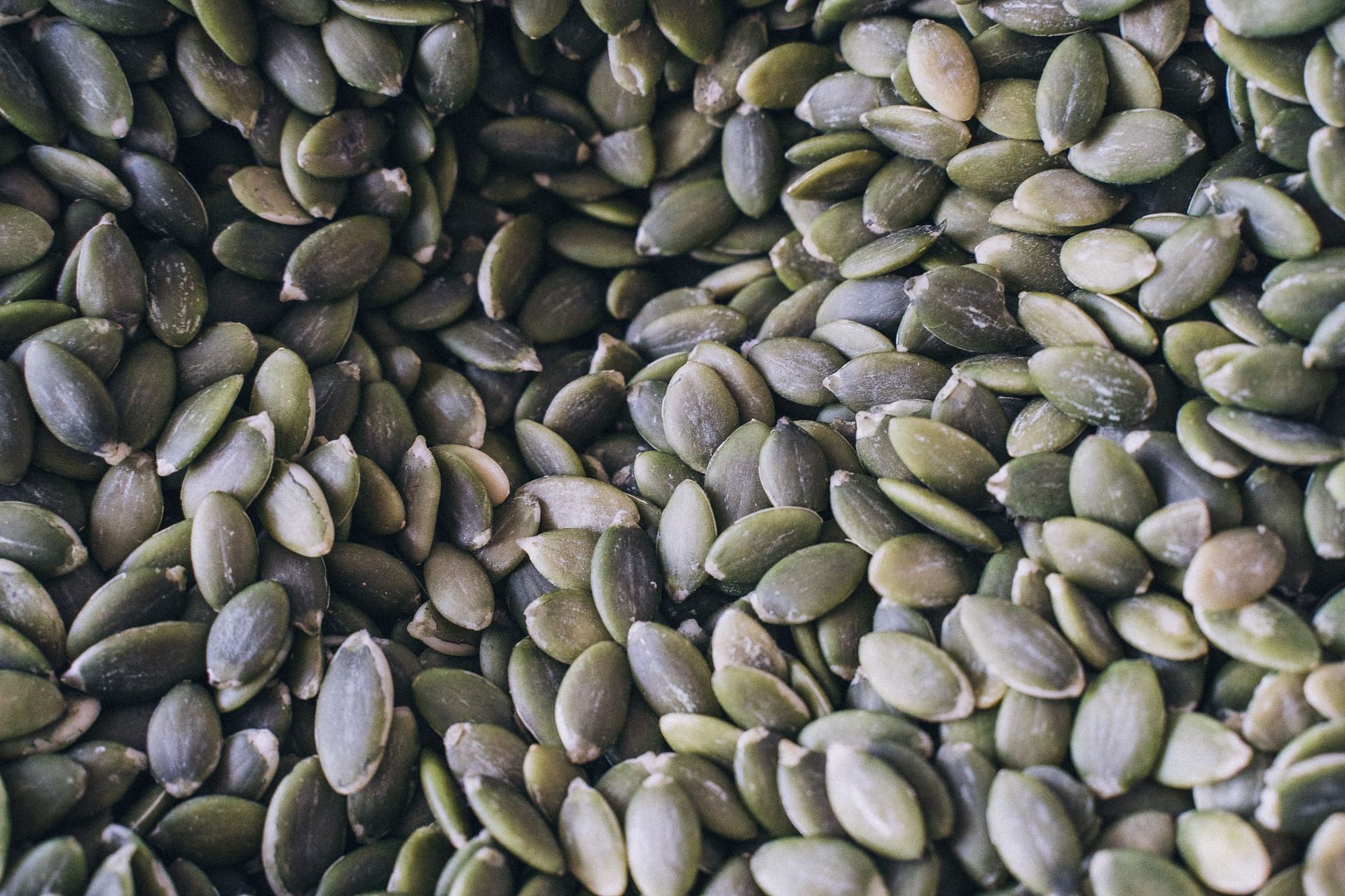 Pumpkin seeds are used as a natural remedy for high blood pressure. (Image via Pexels / Anna Tarazevich)