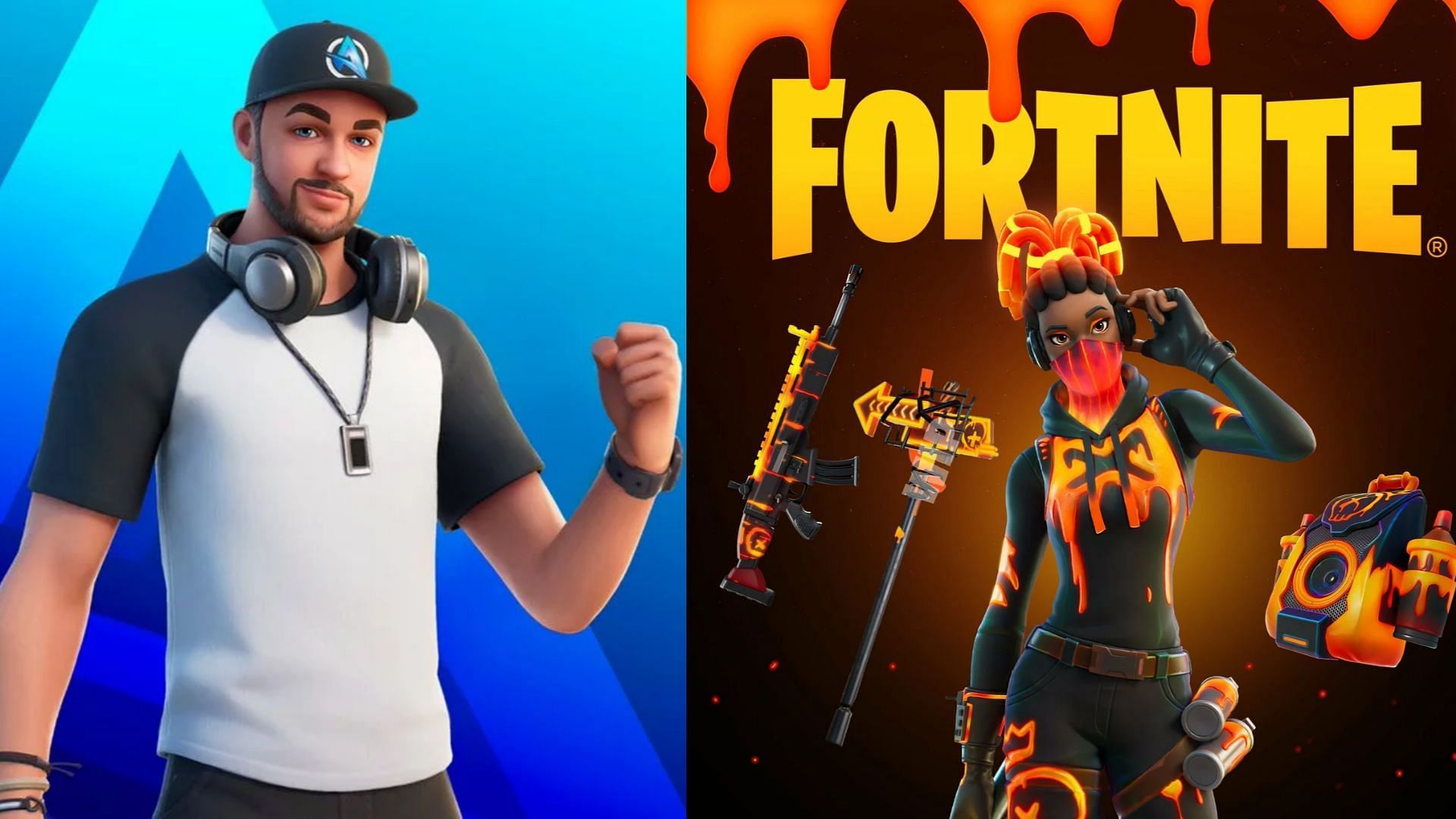 New skins in Fortnite update v20.40 (Image via Sportskeeda)