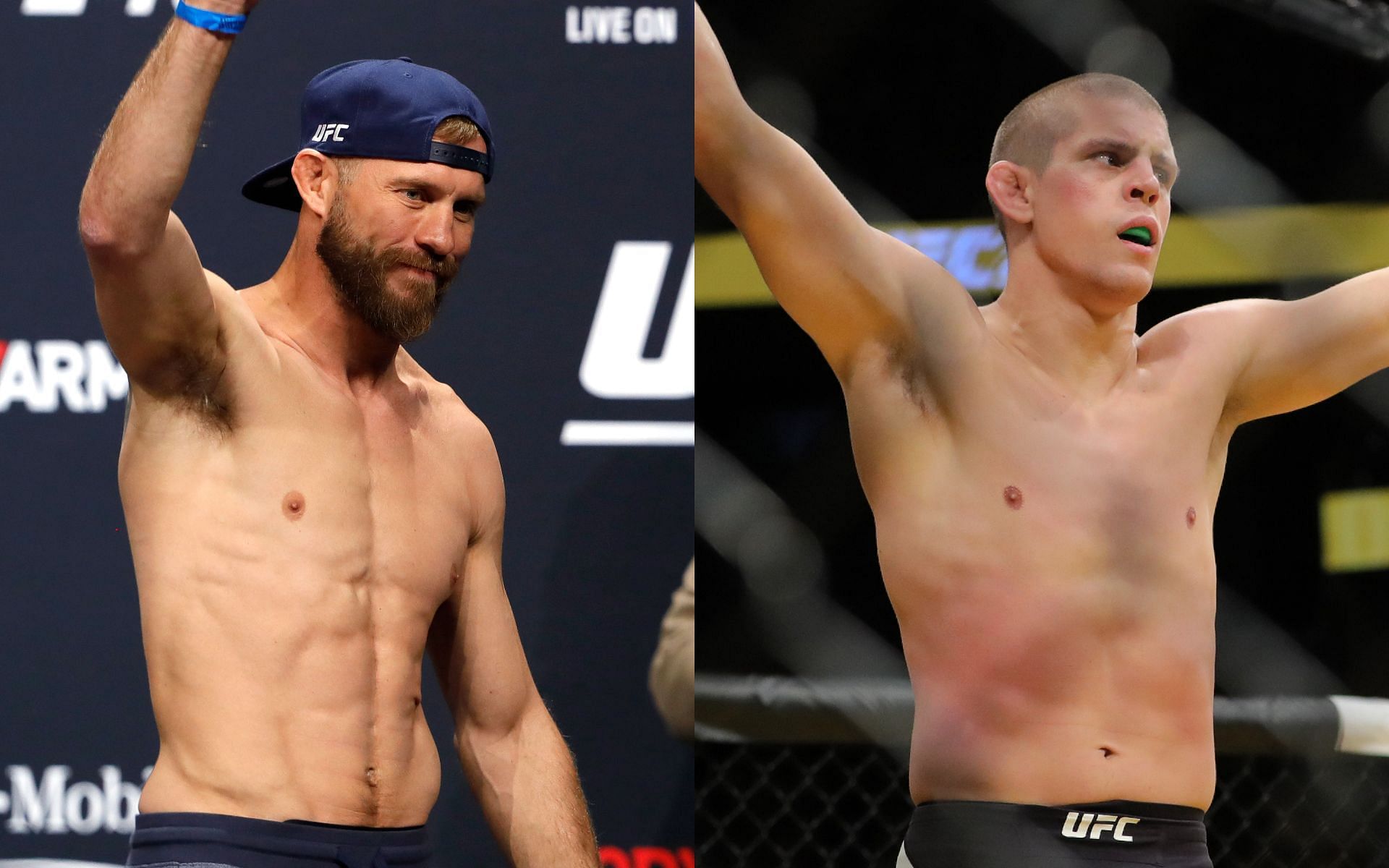 Donald Cerrone (left) and Joe Lauzon (right) (Images via Getty)