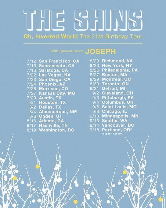the shins tour dates 2022