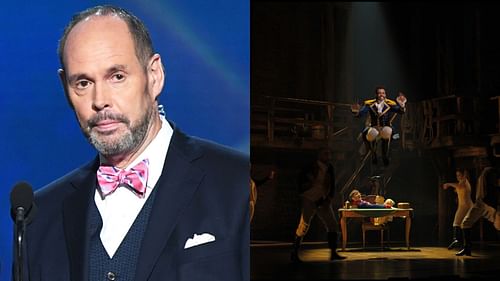 Ernie Johnson rapped the lyrics of 'Guns and Ships' from the musical 'Hamilton"