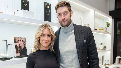 Former NFL QB Jay Cutler alongside his ex-wife Kristin Cavallari