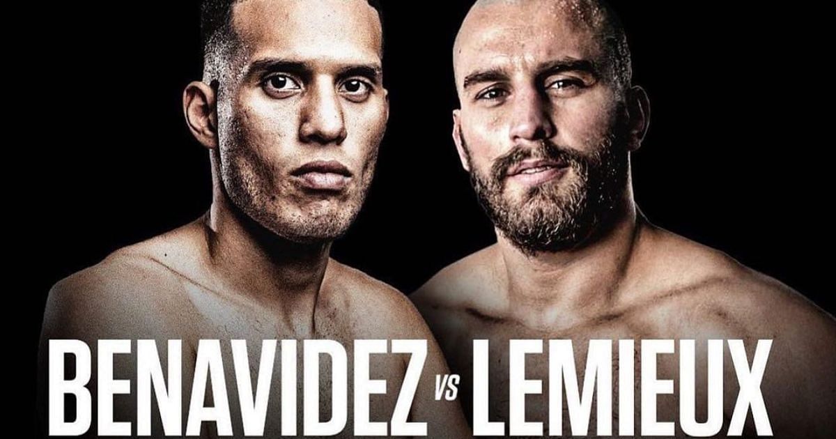 Benavidez (left) and Lemieux (right) [Instagram @davidlemieuxboxing]