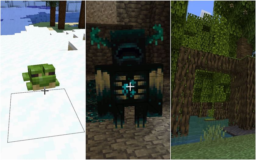 All New Mobs in Minecraft 1.19 The Wild Update (2023)